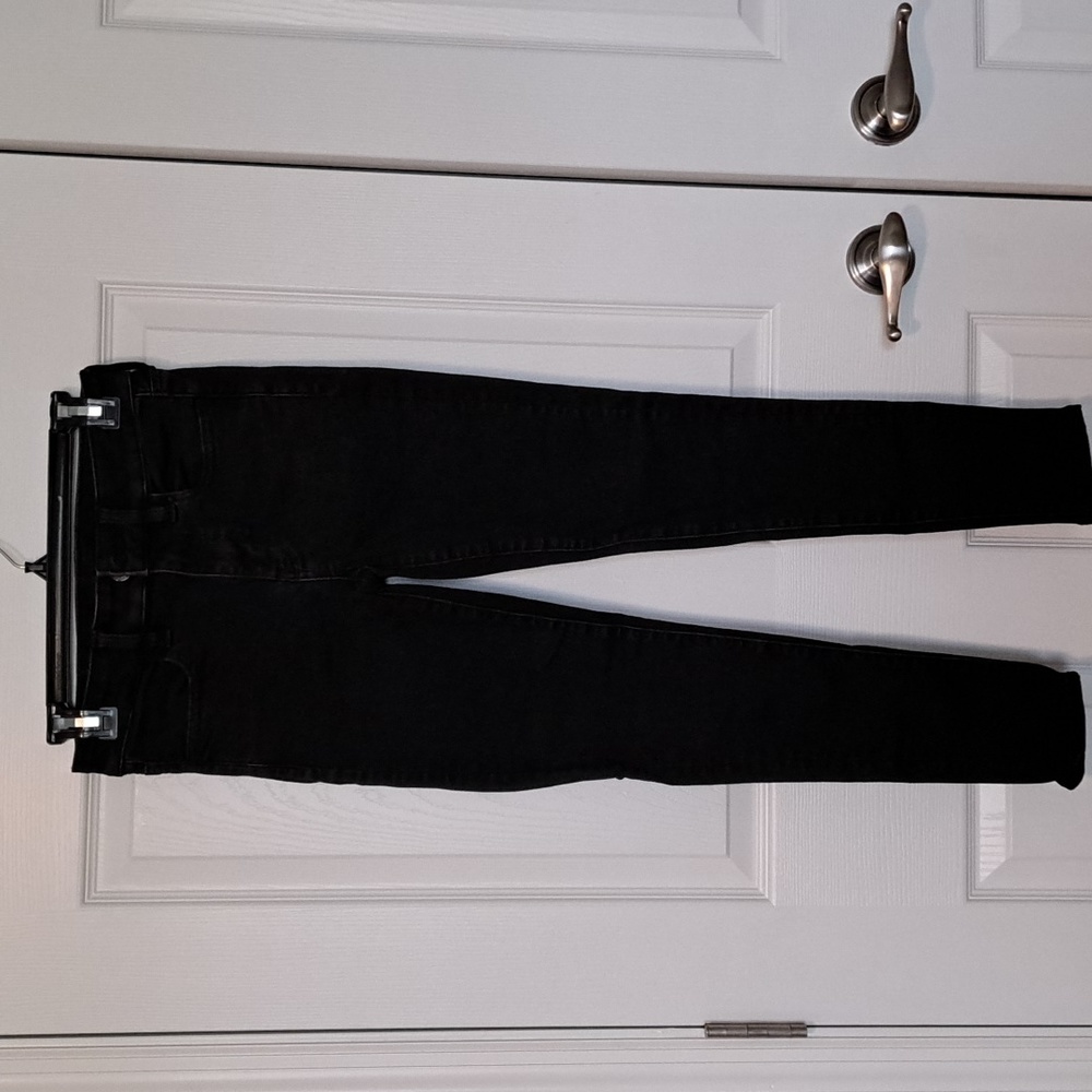 AMERICAN EAGLE NEXT LEVEL STRETCH JEGGING 2 SHORT BLACK